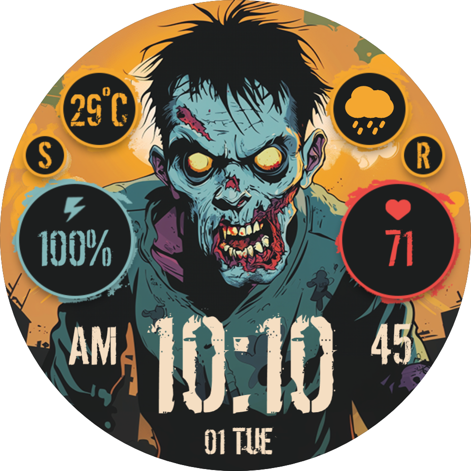 HEX2 Watch Face Preview